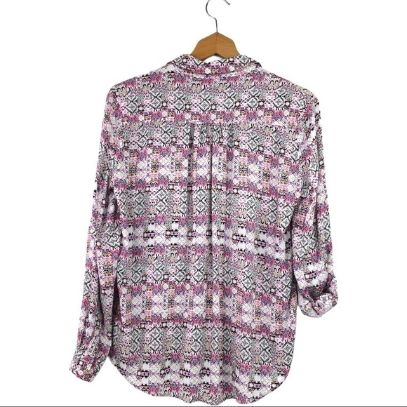 Anthro. Maeve - Islet Button Down Blouse - Small - Picture 7 of 11